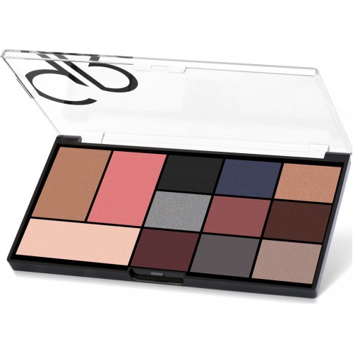Golden Rose City Style Face And Eye Palette 02 Smokey 23.90gr