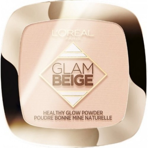 L'Oreal Glam Beige Healthy Glow Powder  Light Clair 9gr
