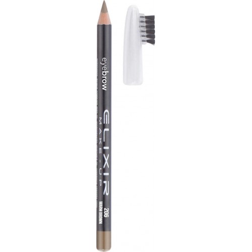Elixir Make-Up Eyebrow Pencil 206 Warm Brown 1.2gr