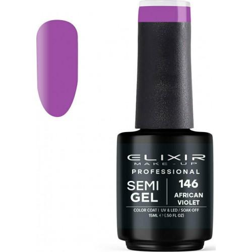 Elixir Make-Up Semi Gel 146 African Violet 15ml