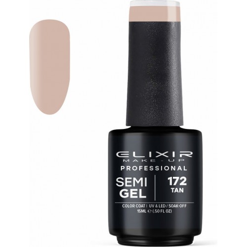 Elixir Make-Up Semi Gel 172 Tan 15ml