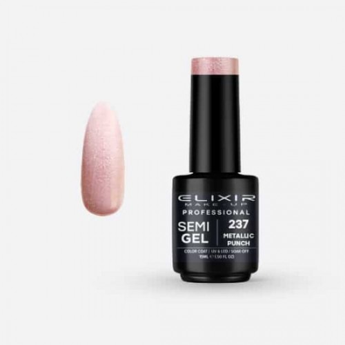 Elixir Make-Up Semi Gel 237 Metallic Punch 15ml
