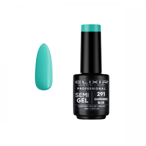 Elixir Make-Up Semi Gel 291 Sapphire Blue 15ml