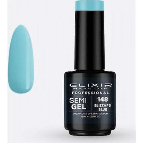 Elixir Make-Up Semi Gel 148 Bizzard Blue 15ml