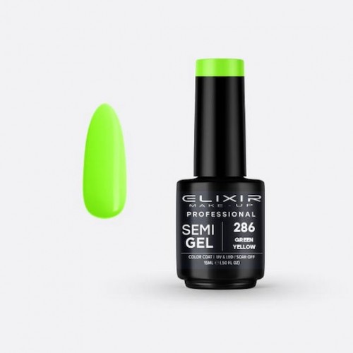 Elixir Make - Up Semi Gel Green Yellow 286 15ml