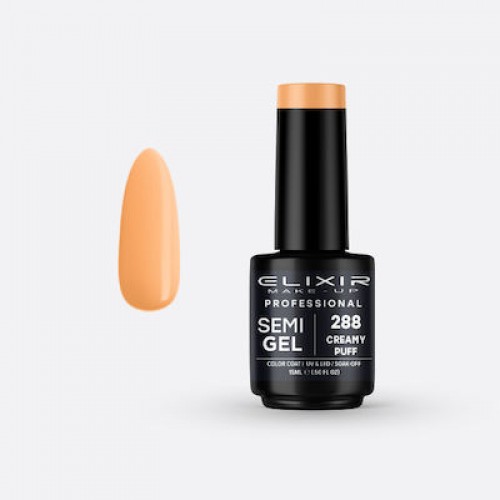Elixir Make - Up Semi Gel 288 Creamy Puff 15ml