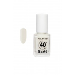 Elixir Make Up Βερνίκι Νυχιών Up To 8 Days  #004 (Milky White) 13ml