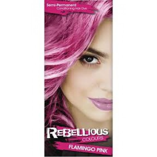 Paintglow Rebellious Colours Semi-Permanent Hair Dye (Flamingo Pink) 70ml