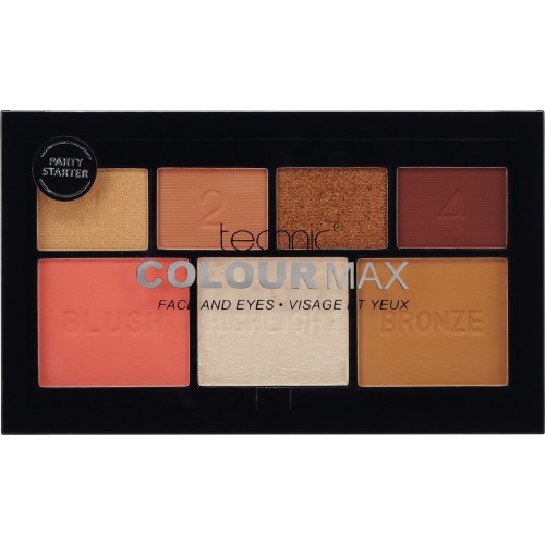 Technic Technic Colour Max Face And Eyes Palette Party Starter 4.8gr