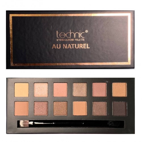 Technic 12 Colours Eyeshadow Palette – Au Naturel