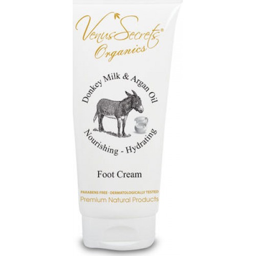  Venus Secrets Foot Cream Donkey Milk & Argan Oil 100ml