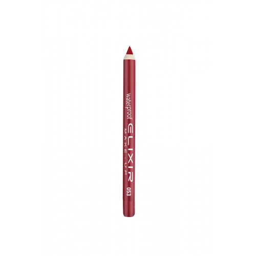 Elixir Make-Up Waterproof Lip Liner 053 Vermillion Red