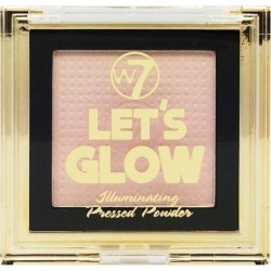 W7 Cosmetics Lets Glow Illuminating Pressed Powder 6gr 