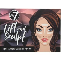 W7 Cosmetics Lift & Sculpt Face Shaping Contour Palette 21gr