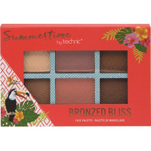 Technic Summertime Bronzed Bliss Face Palette 21.6gr