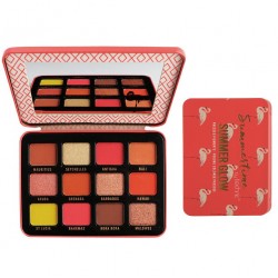 Technic Summertime Summer Glow Pressed Pigment Eyeshadow Palette 15,6gr