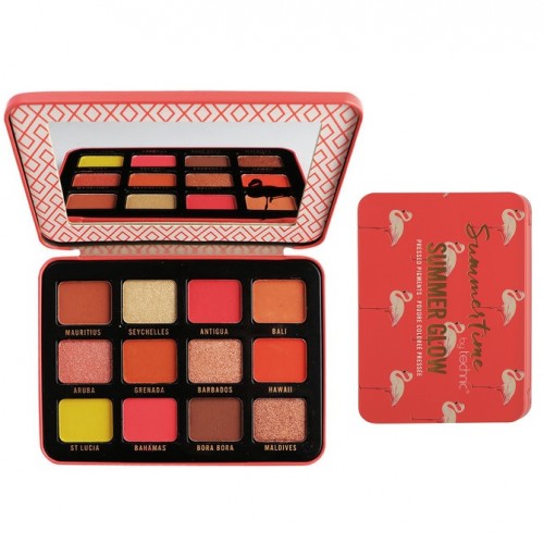 Technic Summertime Summer Glow Pressed Pigment Eyeshadow Palette 15,6gr