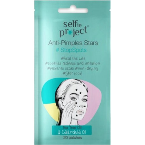 Fabco Cosmetics Selfie Project Stop Spots Μάσκα Προσώπου για Επανόρθωση 20τμχ