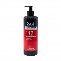 Dorsh New Revolution After Shave Cream Cologne - Dynamic Power D12 400ml
