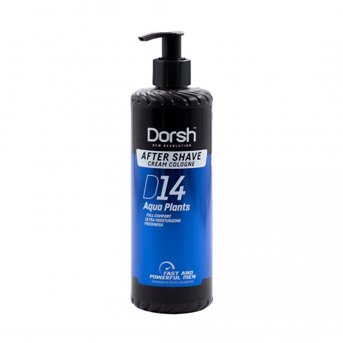Dorsh New Revolution After Shave Cream Cologne - Aqua Plants D14 400ml