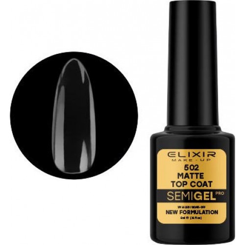 Elixir Make-Up 502 Matte Top Coat No Wipe 5ml