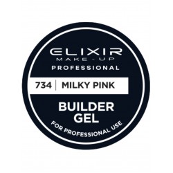 Elixir Make-up Builder Gel 734 Milky Pink 30gr