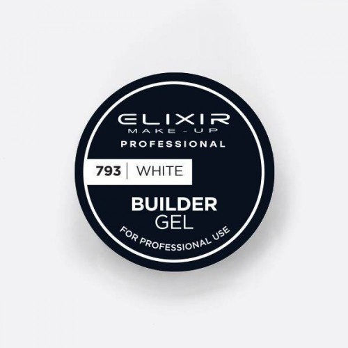 Elixir Make-up Builder Gel 793 White 30gr