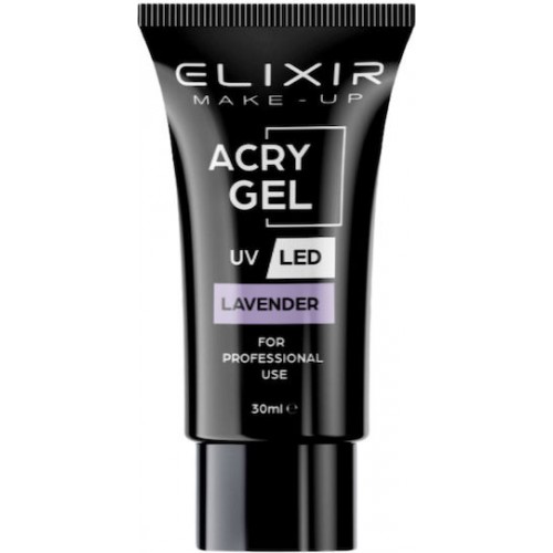 Elixir Make-Up Acrygel Νυχιών 704 Lavender 30ml