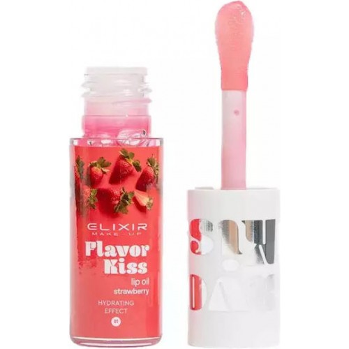 Elixir Make-Up Flavor Kiss Lip Oil Strawberry 4gr