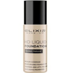 Elixir Make - Up HD Liquid Foundation 03 Golden Natural 25ml