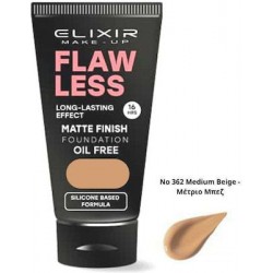 Elixir Make Up Matte Finish Foundation No 362 Medium Beige 30ml