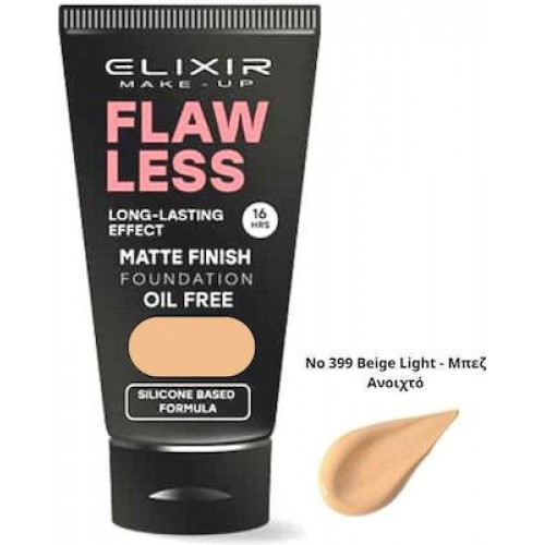 Elixir Make Up Matte Finish Foundation No 399 Beige Light 30ml