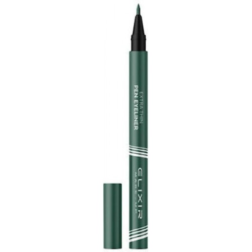 Elixir Make-Up Extra Thin Pen Eyeliner  004 Forest Green 1gr