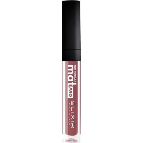 Elixir Make Up Liquid Mat Pro Lip Gloss  #458 (Dark Wine) 7ml