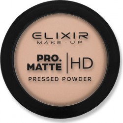 Elixir Make Up Pro Matte HD Pressed Powder 205 Choco Love 9gr