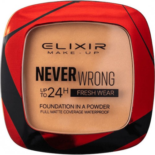 Elixir Make Up Never Wrong Powder Foundation 944D 6g