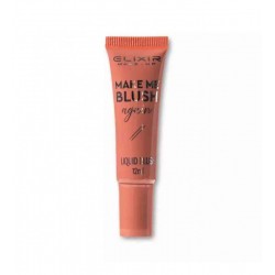 Elixir Make Up Liquid Ρουζ Make Me Blush Again 102 Chocolate 12ml