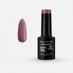 Elixir Ημιμόνιμο Βερνίκι Νυχιών Semi Gel 711 Redwood 5ml