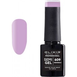 Elixir Professional Semi Gel Ημιμόνιμο Βερνίκι Νυχιών 609 Periwinkle 5ml