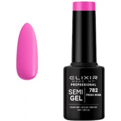 Elixir Make-Up Semi Gel Ημιμόνιμο Βερνίκι Νυχιών 782 Fresh Rose 5ml