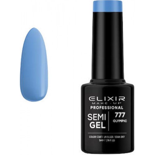 Elixir Make-Up Semi Gel Ημιμόνιμο Βερνίκι Νυχιών 777 Olympic 5ml