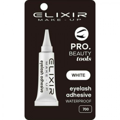 Elixir Make - Up Eyelash Adhesive Waterproof White Κόλλα για Βλεφαρίδες Αδιάβροχη Λευκή 7gr
