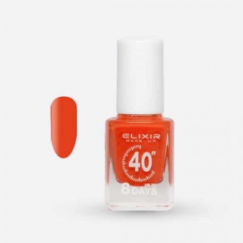 Elixir Make Up Βερνίκι Νυχιών Up To 8 Days #143 (Rotorange) 13ml