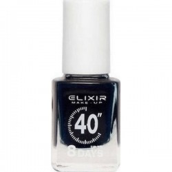 Elixir Make Up Βερνίκι Νυχιών Up To 8 Days #016 (Black) 13ml