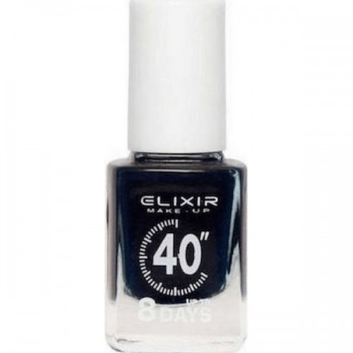 Elixir Make Up Βερνίκι Νυχιών Up To 8 Days #016 (Black) 13ml