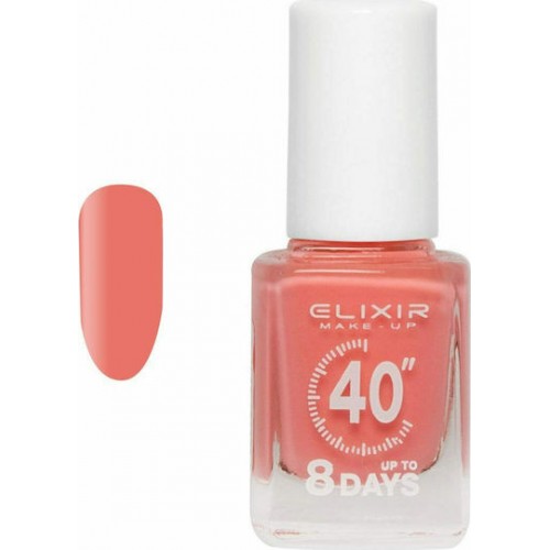 Elixir Make Up Βερνίκι Νυχιών Up To 8 Days #137 (Peach) 13ml