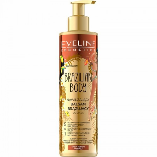 Eveline Cosmetics Brazilian Body Moisturizing and Bronzing Body Balm 200ml