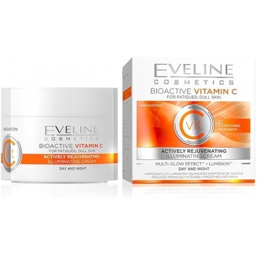 Eveline Cosmetics Bioactive Vitamin C Actively Rejuvenating Illuminating Cream 50ml