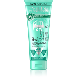 Eveline Cosmetics - Slim Extreme 4D - Θεραπεία διαμόρφωσης σώματος κατά της κυτταρίτιδας 8in1 250ml