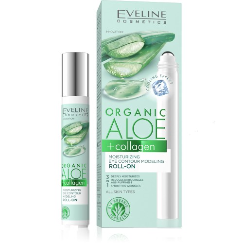 Eveline Cosmetics Organic Aloe Eye Roll on 15ml